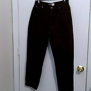 Liz Claiborne Classic fit brown jeans size 10P